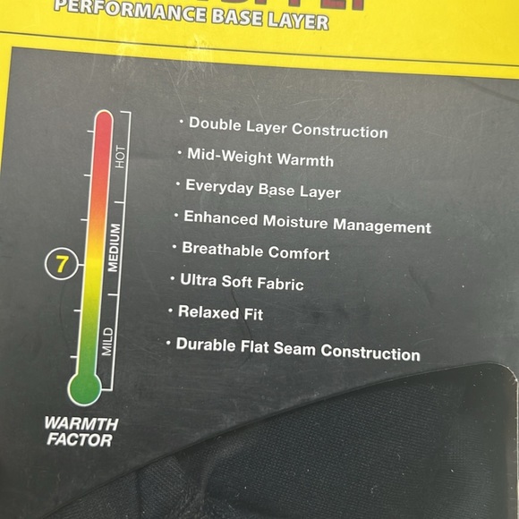 Hot Chillys Pepper Bi-Ply Base layer Bottom Youth Large Black - Picture 2 of 5